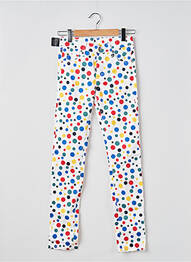 Pantalon slim țesătură poplin mărime normală alb CHEAP MONDAY femeie