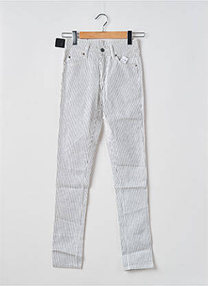 Pantalon slim elasticitate mărime normală alb CHEAP MONDAY femeie