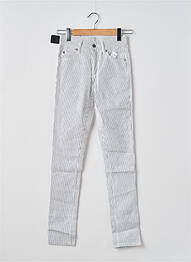 Pantalon slim elasticitate mărime normală alb CHEAP MONDAY femeie