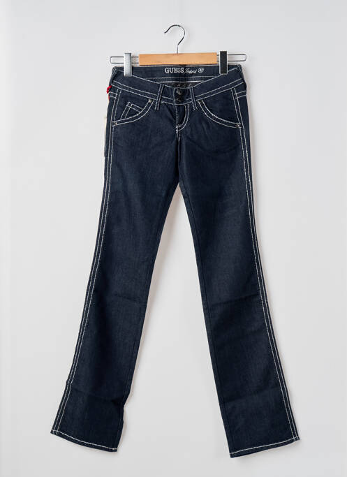 Blugi cu croială slim albastru GUESS femeie