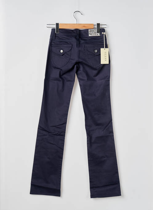 Pantalon drept albastru GUESS femeie