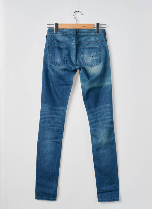 Blugi cu croială slim albastru GUESS femeie