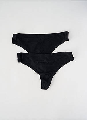 Tanga negru AFTER EDEN femeie