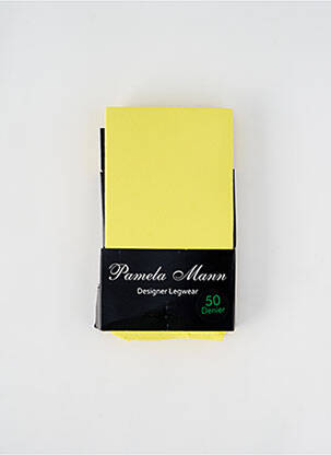 Colanți galben PAMELA MANN femeie