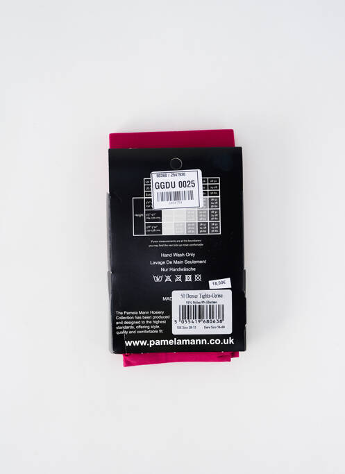 Colanți roz PAMELA MANN femeie