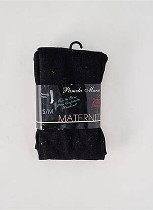 Pantalon maternitate elasticitate negru PAMELA MANN femeie