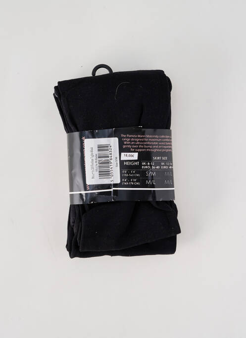 Pantalon maternitate negru PAMELA MANN femeie