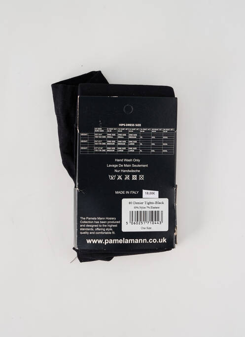 Colanți negru PAMELA MANN femeie