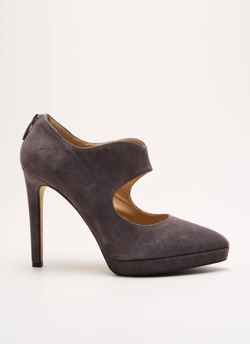 Pantofi cu toc gri BRUNO PREMI femeie