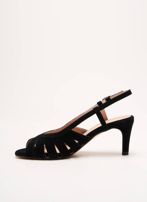 Sandale/Pantofi decupați negru OLIVIA BROWN femeie