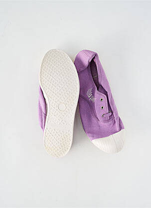 Adidași vârf rotund toc plat până la 3 cm violet KAPORAL femeie
