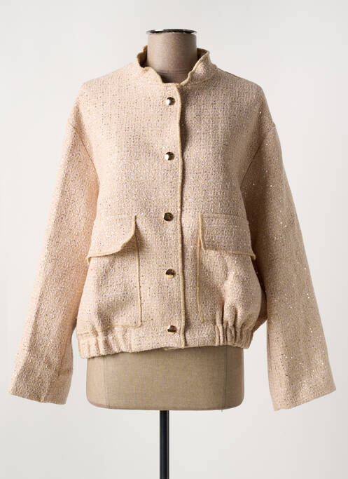 Geacă roz GOLDEN LIVE femeie