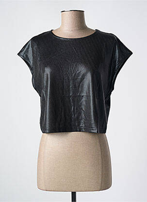 Top negru GOLDEN LIVE femeie