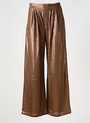 Pantalon evazat maro GOLDEN LIVE femeie