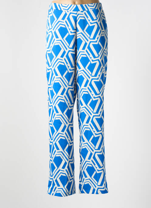 Pantalon drept albastru MORGAN femeie