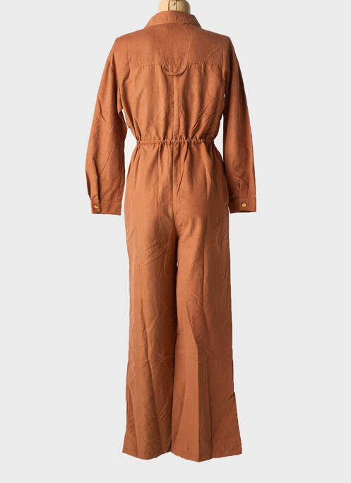 Salopetă-pantalon maro ELLI WHITE femeie