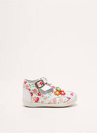 Sandale/pantofi decupați vârf rotund vârf rotund alb MOD8 fille