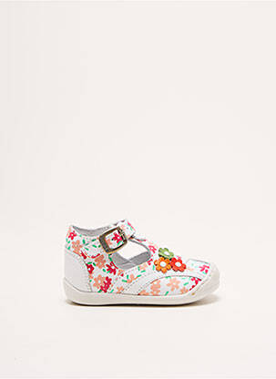 Sandale/Pantofi decupați alb MOD8 fată