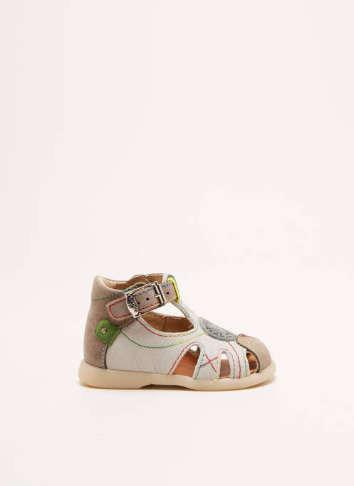 Sandale/Pantofi decupați gri LITTLE MARY băiat