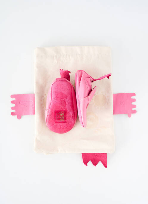 Papuci/Pantofi de casă roz EASY PEASY fată