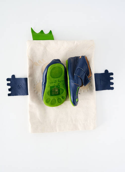 Papuci/Pantofi de casă albastru EASY PEASY băiat