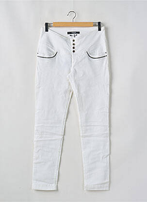 Blugi cu croială slim alb TIFFOSI femeie