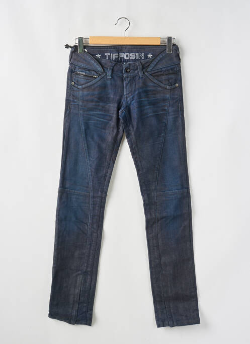 Blugi cu croială dreaptă albastru TIFFOSI femeie