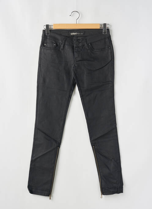 Pantalon slim negru TIFFOSI femeie