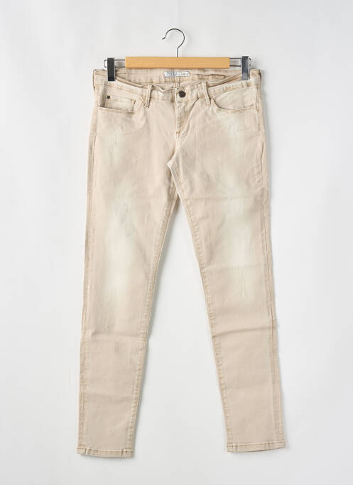 Blugi cu croială slim bej TIFFOSI femeie