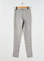 Jegging țesătură denim mărime normală gri TIFFOSI femme