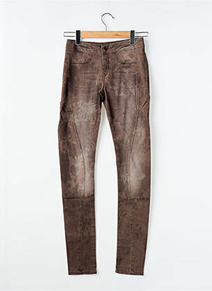 Blugi cu croială slim maro TIFFOSI femeie