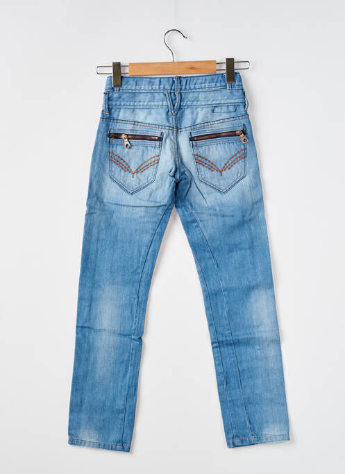 Blugi cu croială dreaptă albastru TIFFOSI fată