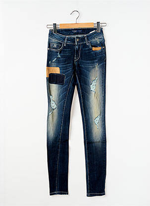 Blugi cu croială slim albastru TIFFOSI femeie