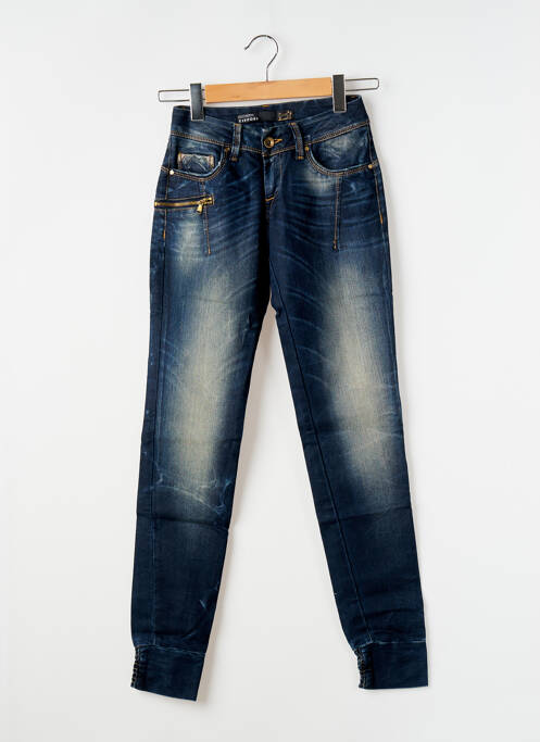 Blugi cu croială slim albastru TIFFOSI femeie