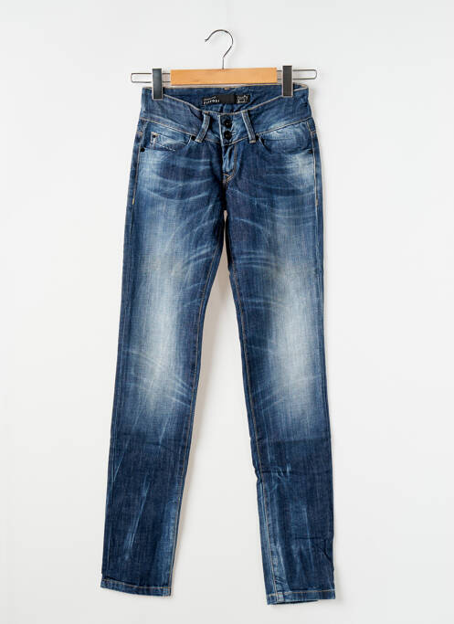 Blugi cu croială slim albastru TIFFOSI femeie