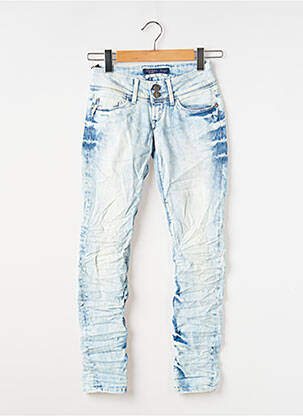 Blugi cu croială slim albastru TIFFOSI femeie