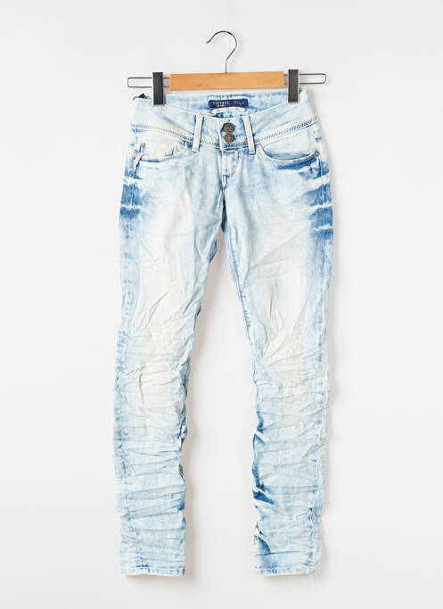 Blugi cu croială slim albastru TIFFOSI femeie