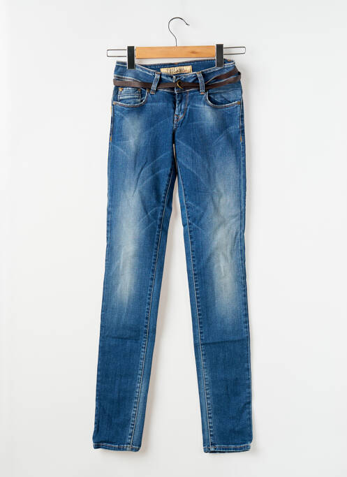 Blugi cu croială slim elasticitate mărime normală albastru TIFFOSI femme