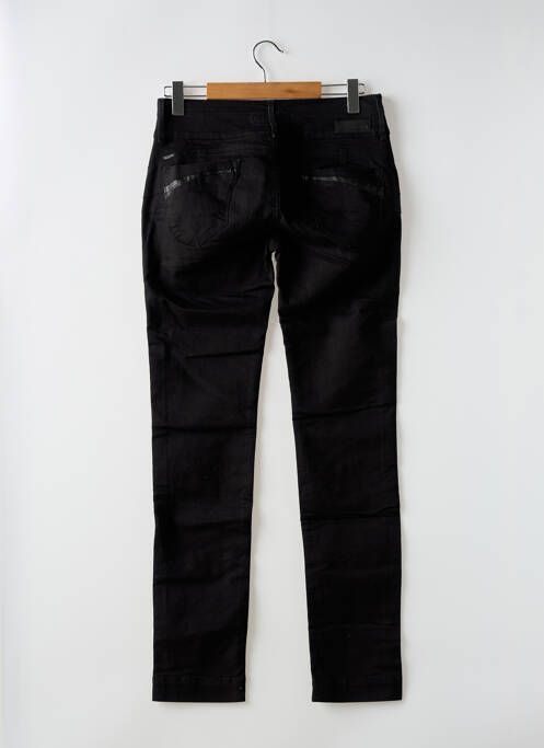 Blugi cu croială slim țesătură brută mărime normală negru TIFFOSI femme