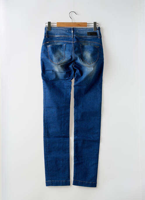 Blugi cu croială slim elasticitate mărime normală albastru TIFFOSI femme