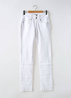 Blugi cu croială slim alb TIFFOSI femeie