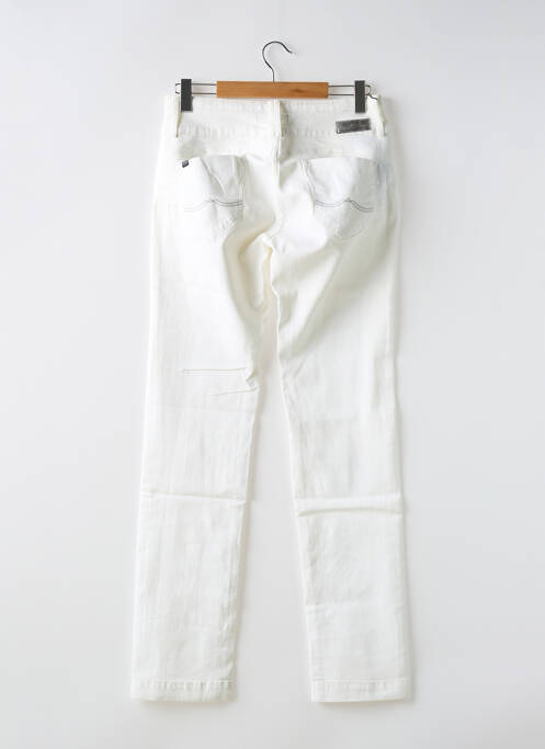 Blugi cu croială slim alb TIFFOSI femeie