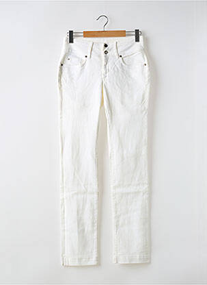 Blugi cu croială slim alb TIFFOSI femeie