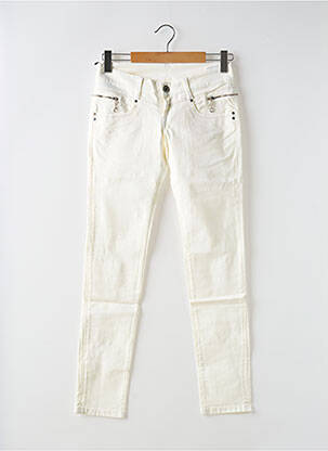 Blugi cu croială slim țesătură brută mărime normală alb TIFFOSI femme