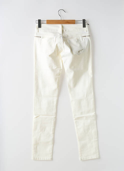 Blugi cu croială slim alb TIFFOSI femeie