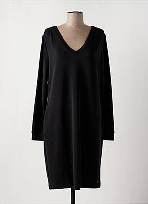Rochie midi mâneci lungi mâneci lungi negru GARCIA femeie