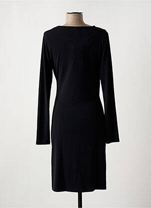 Rochie midi mâneci lungi mâneci lungi negru TIFFOSI femeie