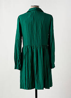 Rochie scurtă croială fluidă mâneci lungi verde LES TROPEZIENNES femeie