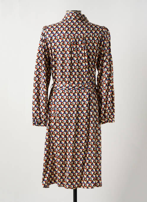 Rochie midi bej C'EST BEAU LA VIE femeie