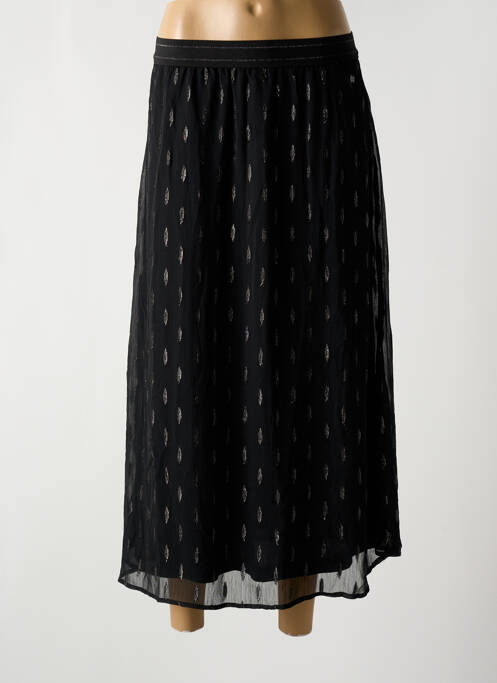 Fustă midi negru GARCIA femeie